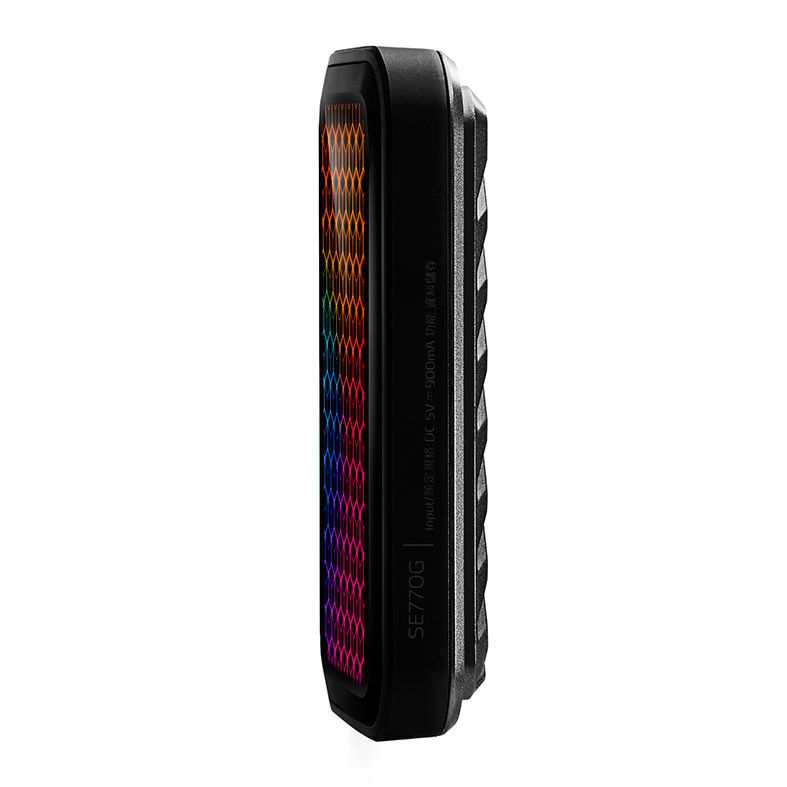 SSD Externo Adata SE770G, 1TB, USB 3.2/Type-C, Preto, ASE770G-1TU32G2-CBK