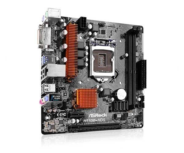 Asrock h110m hds подключение