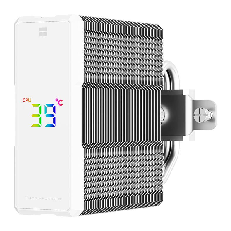 Cooler Para Processador Thermalright Assassin X 120 R Digital, ARGB, 120mm, Branco, TR-AX-120-R-DIG-WH-ARGB