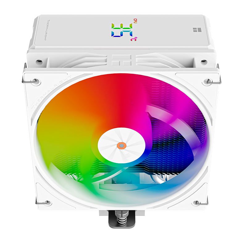Cooler Para Processador Thermalright Assassin X 120 R Digital, ARGB, 120mm, Branco, TR-AX-120-R-DIG-WH-ARGB