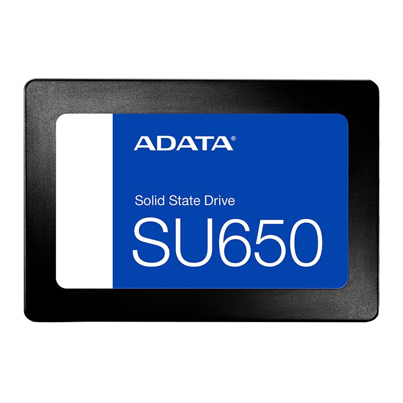 SSDAdataSU650,256GB,2.5,SataIII6GB/s,Leituras520MB/s,Gravacao450MB/s,ASU650SS-256GT-R