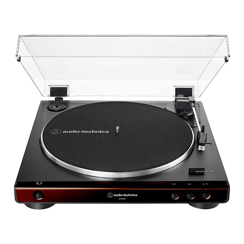 Toca-Discos Audio Technica AT-LP60X-BW, Marrom e Preto, AT-LP60X-BW
