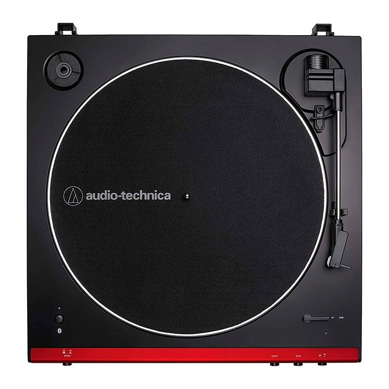 Toca-Discos Audio-Technica AT-LP60XBT, Bluetooth, Vermelho, AT-LP60XBT-RD-C