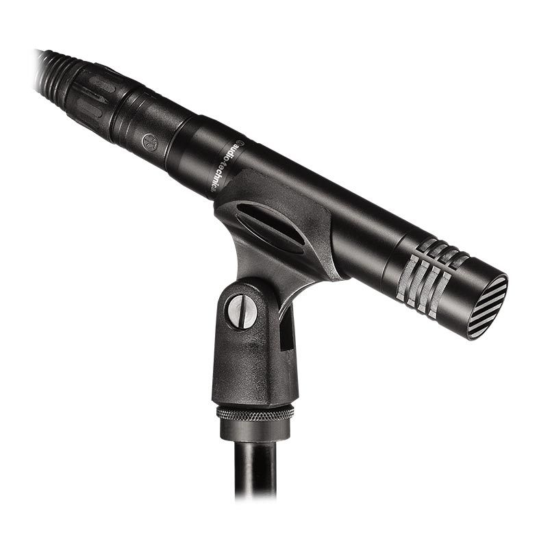 Microfone Audio Technica Condensador Cardioide XLRM Preto, AT2021