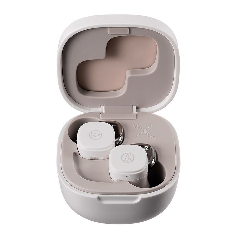 Fone de Ouvido Audio-Technica ATH-SQ1TW, Bluetooth, Branco, ATH-SQ1TW-WH