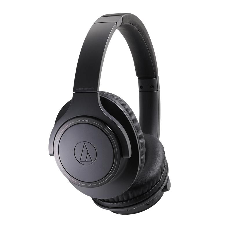 Fone de Ouvido Audio Technica Ajustavel Wireless Preto, ATH-SR30BTBK