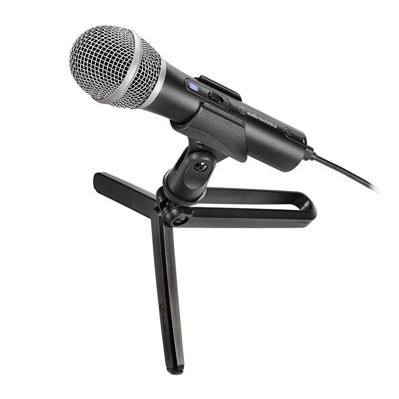 Microfone  Audio Technica Cardioide Dinamico XLR/USB, ATR2100X-USB