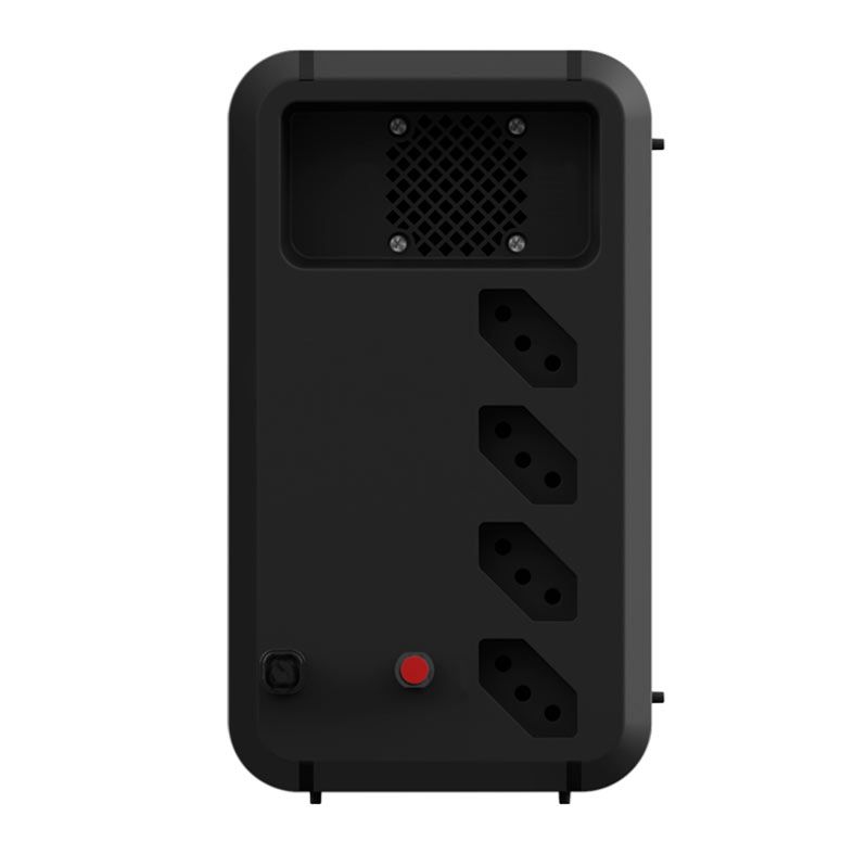 Nobreak Intelbras Attiv, 700VA/350W, Bivolt, Saida 120V, Preto, ATTIV-700VA-BIVOLT-NOBREAK