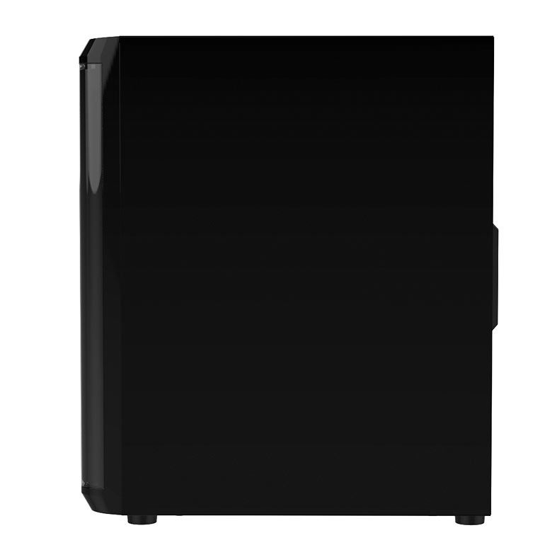 Gabinete Gamer Alseye Audin, Mid-Tower, Lateral de Vidro, Preto, AUDIN-B