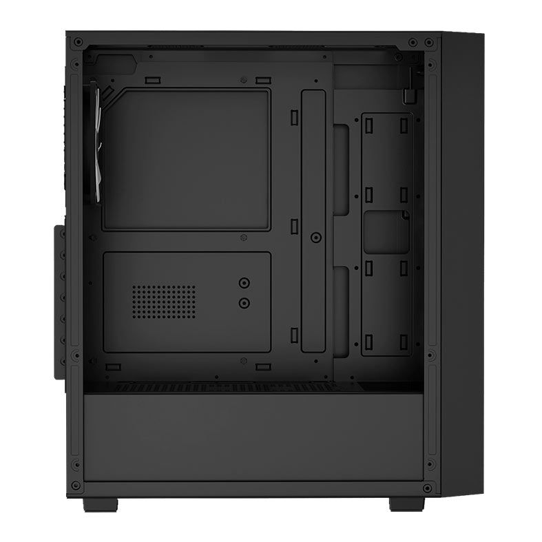 Gabinete Gamer Gamdias Aura GC2 Elite, RGB, Mid-Tower, Lateral De Vidro, Com 4 Fans, Preto, AURA-GC2-ELITE