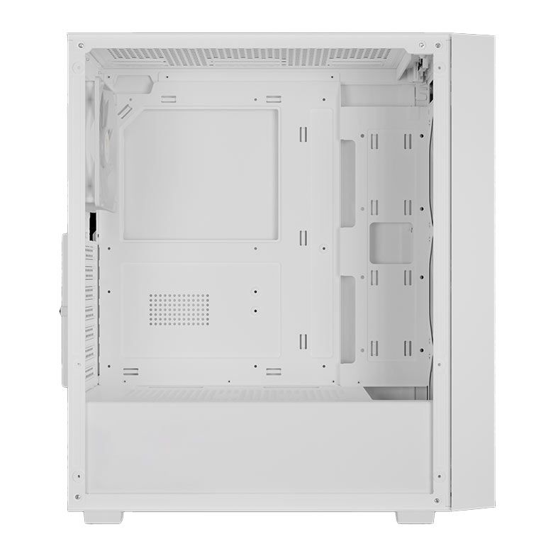 Gabinete Gamer Gamdias Aura GC2 Elite, RGB, Mid-Tower, Lateral De Vidro, Com 4 Fans, Branco, AURA-GC2-ELITEWH