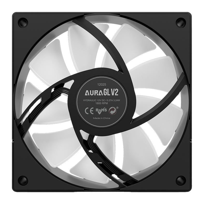 Water Cooler Gamdias Aura GL240 V2, ARGB, 240mm, Preto, AURA-GL240-V2