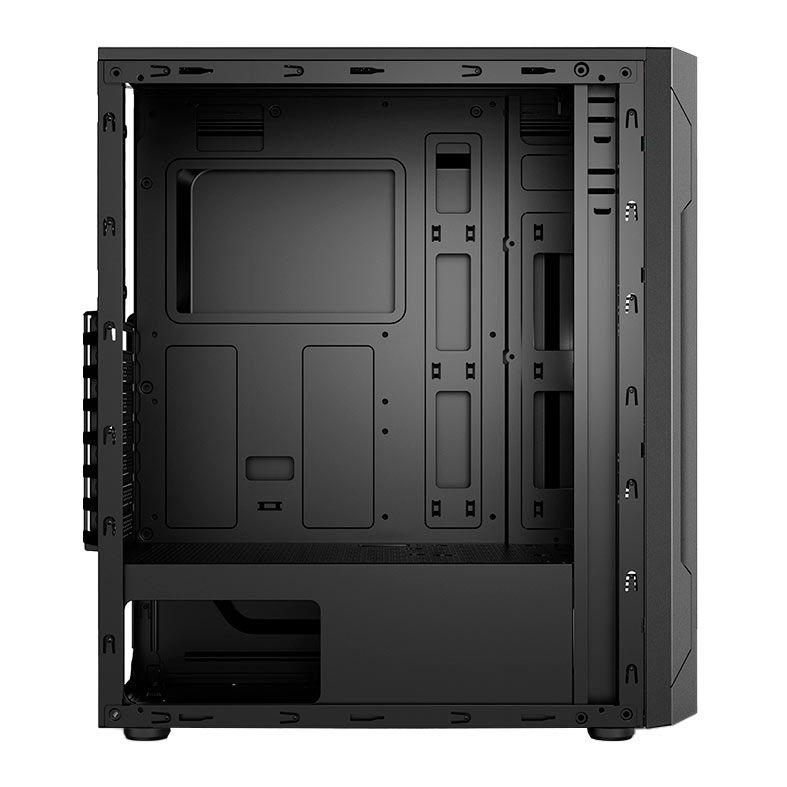 Gabinete Gamer Alseye Auro 3.0, Mid-Tower, Lateral de Vidro, Preto, AURO3