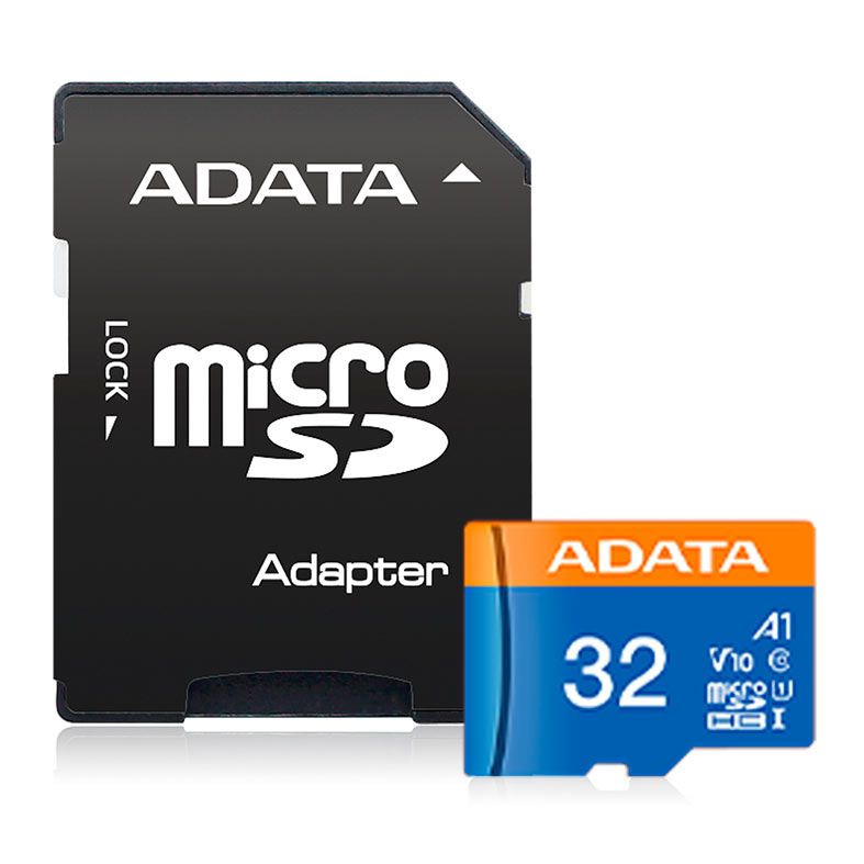 Cartao de Memoria Adata Premier, 32GB, Micro SDHC + Adaptador