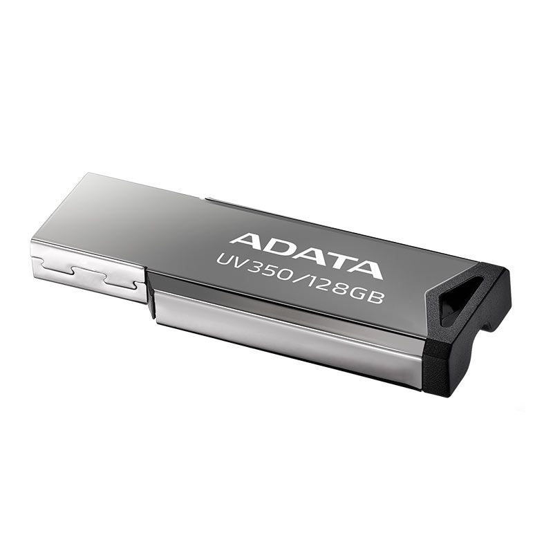 Pen Drive Adata AUV350, 128GB, USB 3.2, Preto, AUV350-128G-RBK