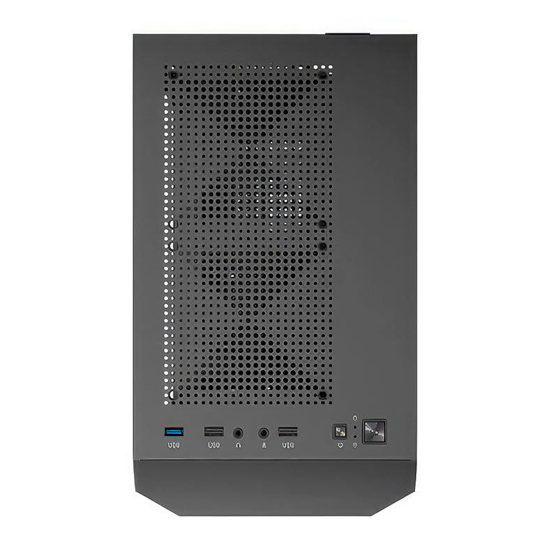 Gabinete Gamer Antec AX20 Elite, RGB, Mid-Tower, Lateral de Vidro, Com 4 Fans, Preto, AX20-ELITE-BK