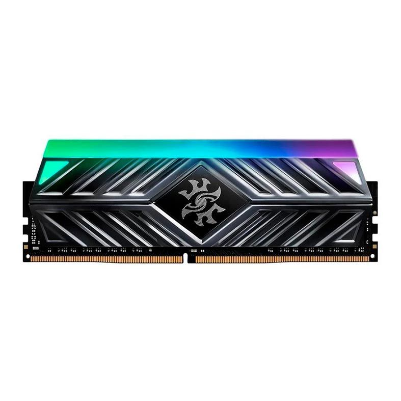 Memória Adata XPG Spectrix D41 RGB 16GB (1x16GB) DDR4 3000Mhz Cinza, AX4U300016G16A-ST41