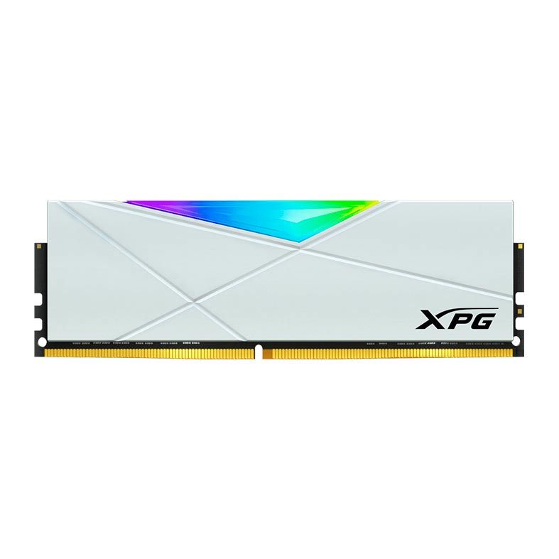 Memória Adata XPG Spectrix D50 RGB 8GB (1x8GB) DDR4 3000Mhz Branco, AX4U30008G16A-SW50