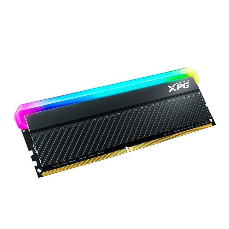 Memoria Adata XPG Spectrix D45G, RGB, 16GB (1x16GB), DDR4, 3200Mhz, C16, Preta, AX4U320016G16A-CBKD45G