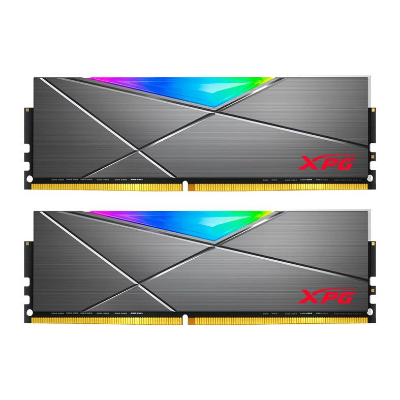 Memoria Adata XPG Spectrix D50, RGB, 32GB (2x16GB), DDR4, 3200MHz, Cinza, AX4U320016G16A-DT50