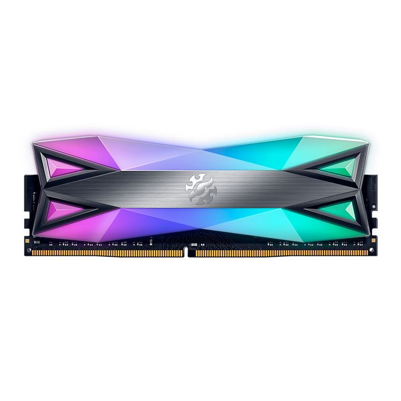 Memoria Adata XPG Spectrix D60G, RGB, 32GB (2x16GB), DDR4, C16, 3200MHz, AX4U320016G16A-DT60