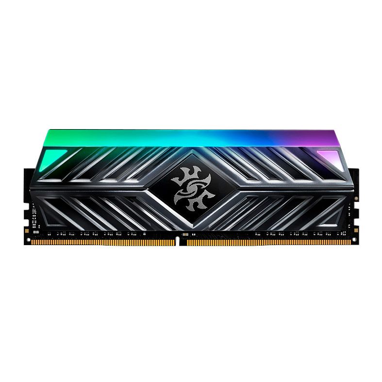 Memoria Adata XPG Spectrix D41, RGB, 16GB (1x16GB), DDR4, 3200Mhz, C16, Cinza, AX4U320016G16A-ST41