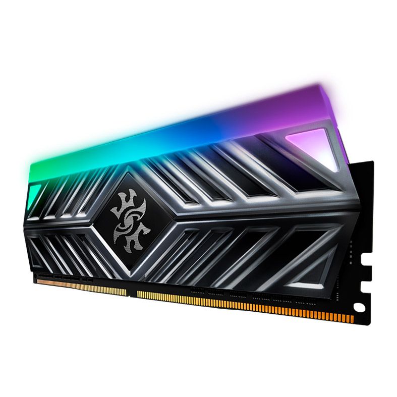 Memoria Adata XPG Spectrix D41, RGB, 16GB (1x16GB), DDR4, 3200Mhz, C16, Cinza, AX4U320016G16A-ST41