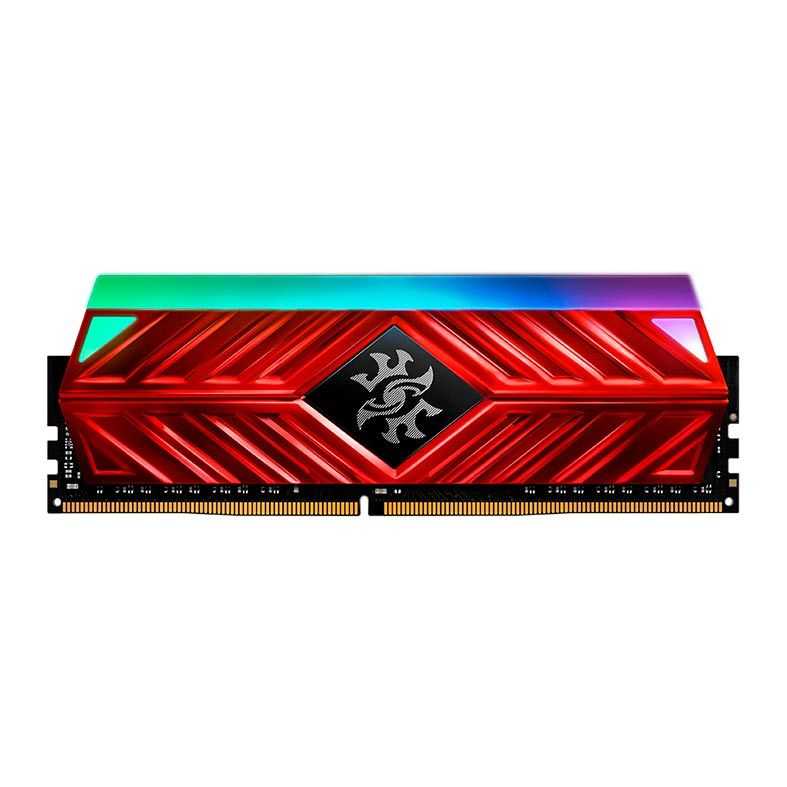 Memoria Adata XPG Spectrix D41 RGB 16GB 2x8 DDR4 3200MHz Vermelho 