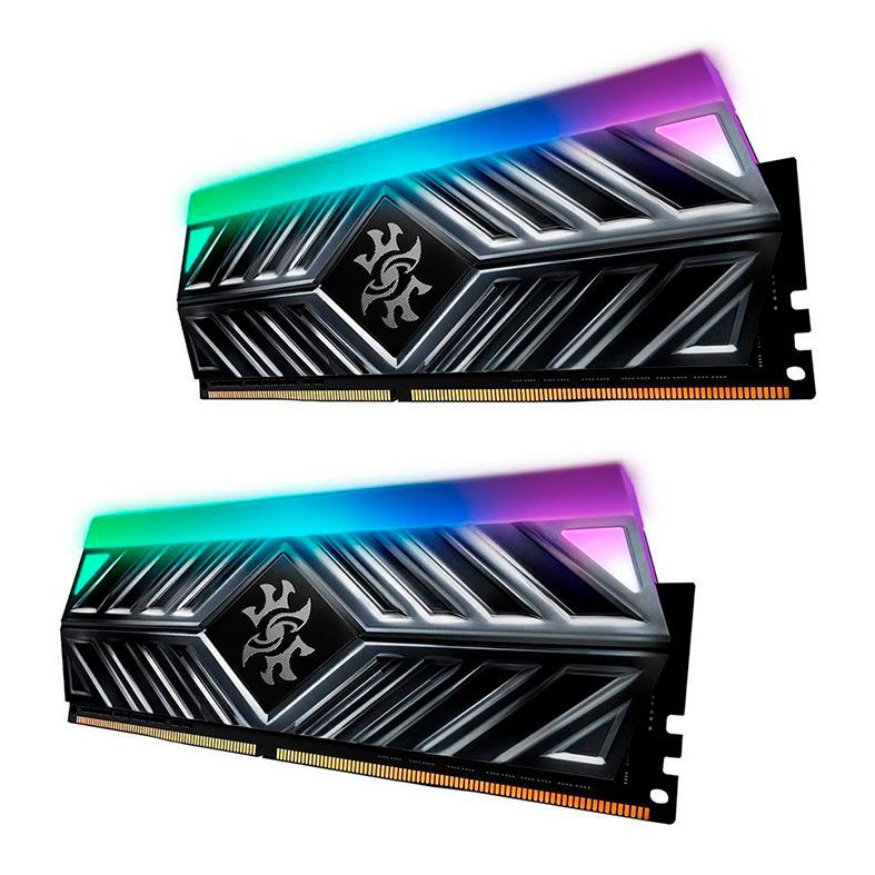 Memoria Adata XPG Spectrix D41 TUF, RGB, 16GB (2x8GB), DDR4, 3200Mhz, C16, Cinza, AX4U32008G16A-DB41