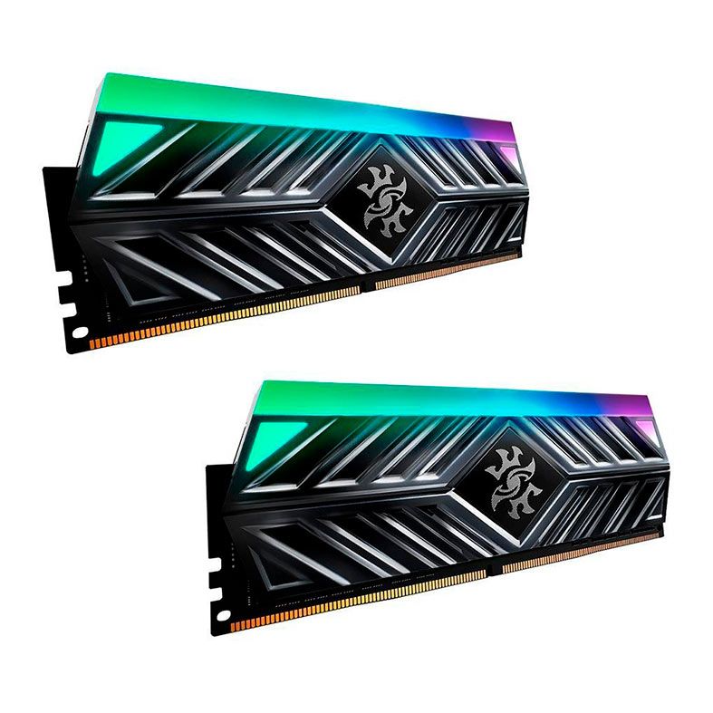 Memoria Adata XPG Spectrix D41 TUF, RGB, 16GB (2x8GB), DDR4, 3200Mhz, C16, Cinza, AX4U32008G16A-DB41