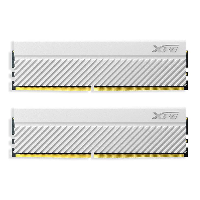 Memoria Adata XPG Gammix D45, 16GB (2x8GB), DDR4, 3200Mhz, C16, Branca, AX4U32008G16A-DCWHD45