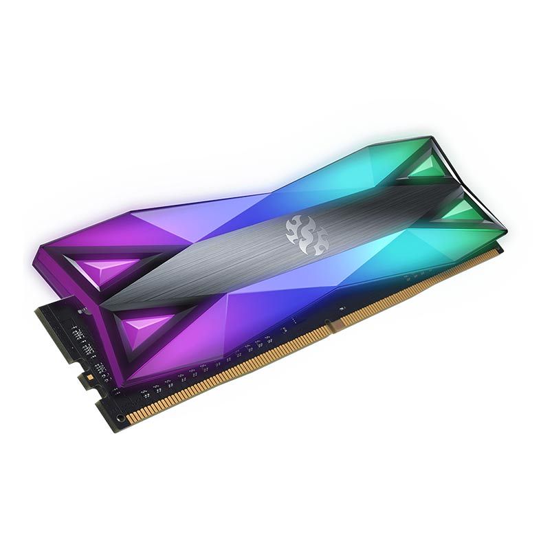Memoria Adata XPG Spectrix D60G, RGB, 8GB (1x8GB), DDR4, C16, 3200Mhz, AX4U32008G16A-ST60