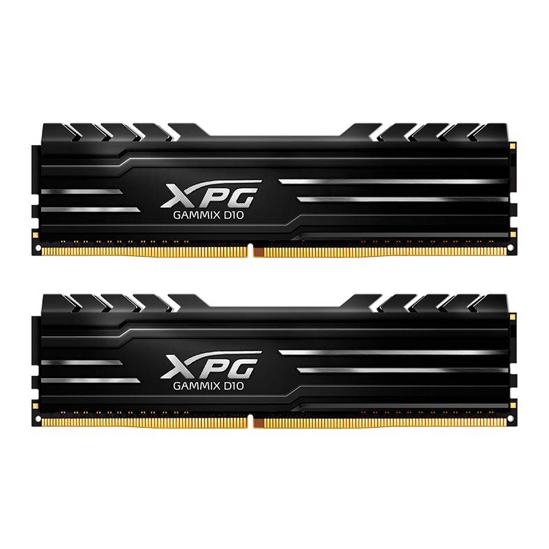 Memória Adata XPG Gammix D10 32GB (2x16GB) DDR4 3600Mhz Preto, AX4U360016G18A-DB10