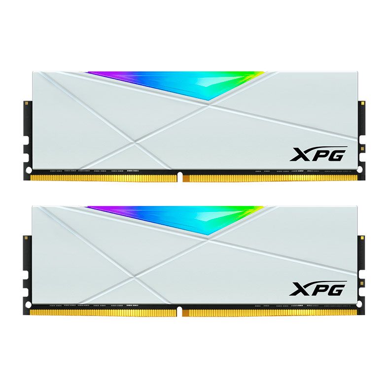 Memoria Adata XPG Spectrix D50, RGB, 32GB (2x16GB), DDR4, 3600MHz, Branca, AX4U360016G18I-DW50