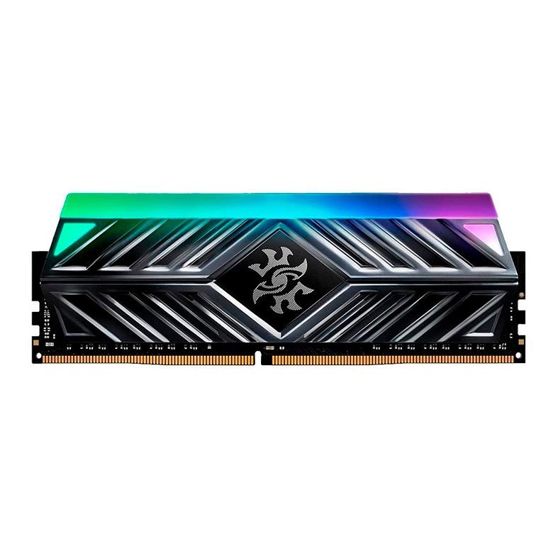 Memoria Adata XPG Spectrix D41 RGB 8GB (1x8) DDR4 3600MHz Cinza, AX4U360038G18A-ST41