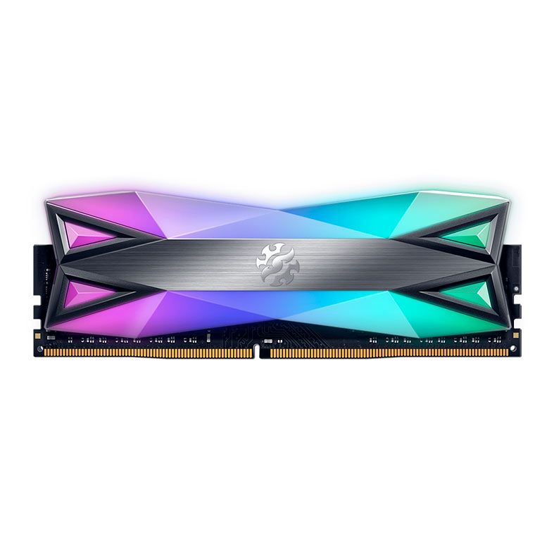 Memoria Adata XPG Spectrix D60G, RGB, 8GB (1x8GB), DDR4, C18, 3600MHz, AX4U36008G18I-ST60
