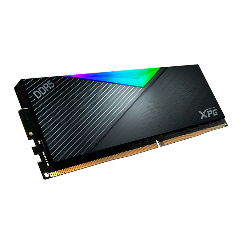 Memoria Adata XPG Lancer, RGB, 16GB (1x16GB), DDR5, 5200MHz, CL38, Preto, AX5U5200C3816G-CLARBK
