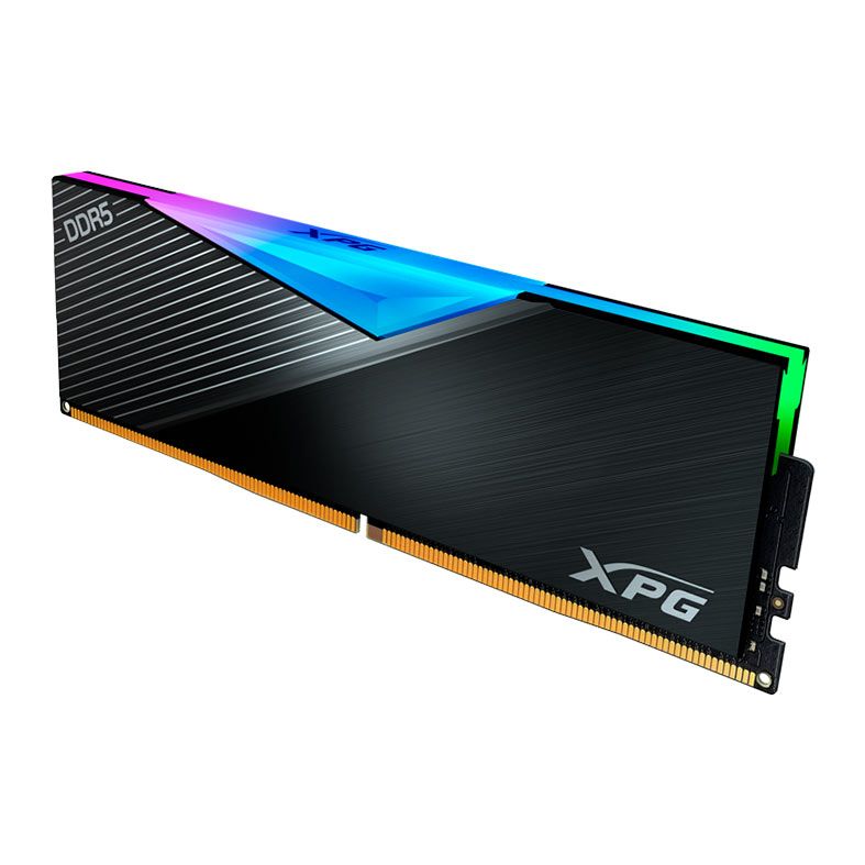 Memoria Adata XPG Lancer RGB, 16GB (1x16GB), DDR5, 5600MT/s, C36, Preta, AX5U5600C3616G-CLARBK