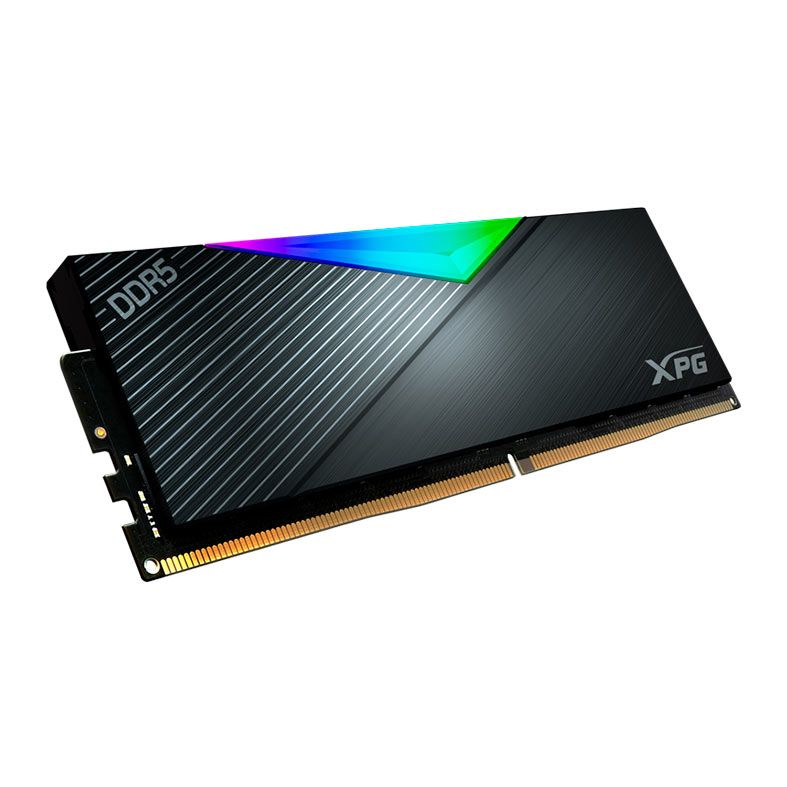 Memoria Adata XPG Lancer RGB, 16GB (1x16GB), DDR5, 5600MT/s, C36, Preta, AX5U5600C3616G-CLARBK