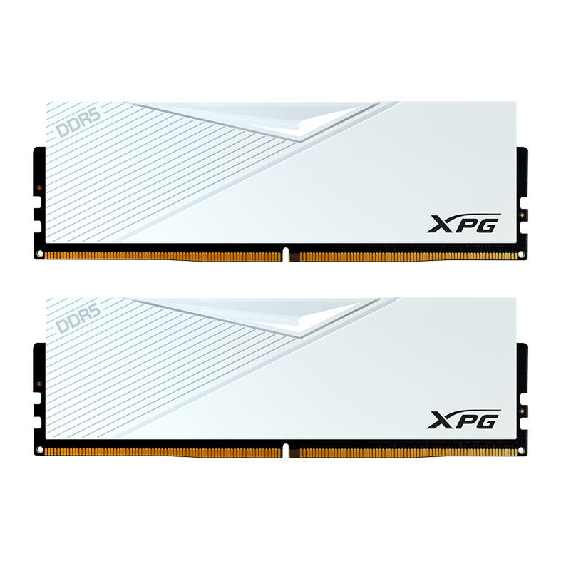 Memoria Adata XPG Lancer, 32GB (2x16GB), DDR5, 6000MT/s, C30, Branca, AX5U6000C3016G-DCLAWH