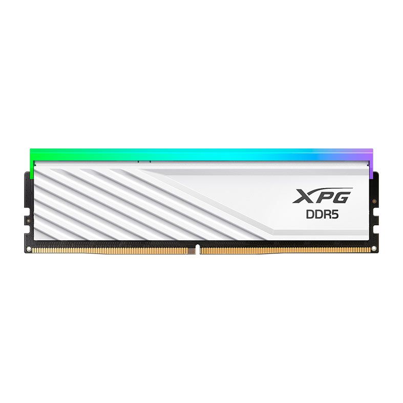 Memoria Adata XPG Lancer Blade, RGB, 16GB (1x16GB), DDR5, 6000MT/s, C30, Branca, AX5U6000C3016G-SLABRWH