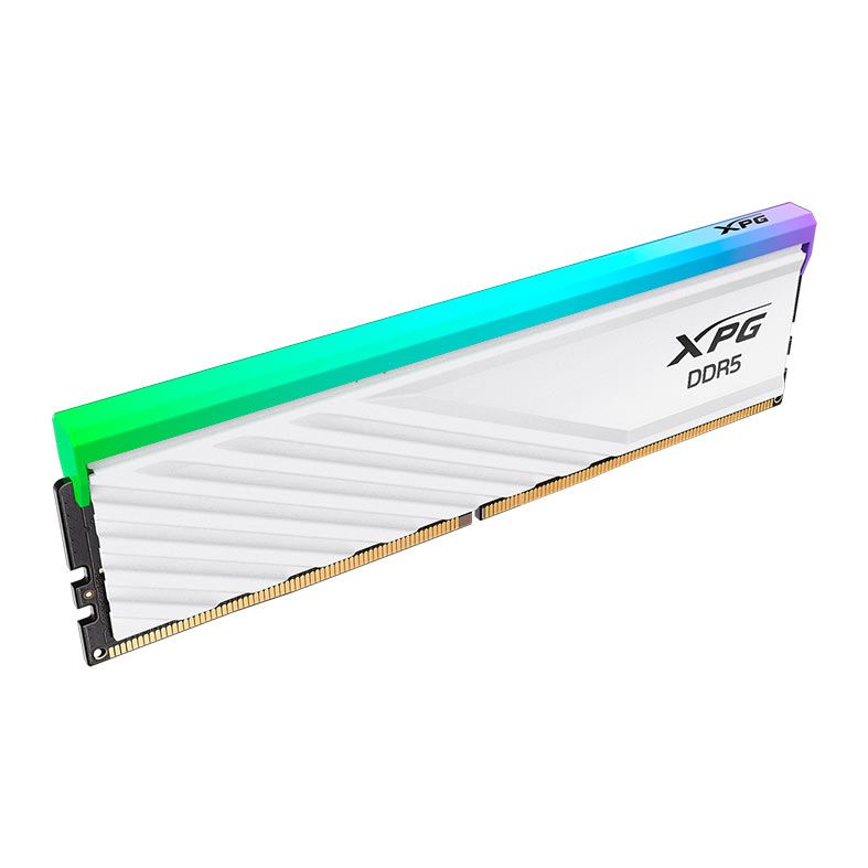 Memoria Adata XPG Lancer Blade, RGB, 16GB (1x16GB), DDR5, 6000MT/s, C30, Branca, AX5U6000C3016G-SLABRWH