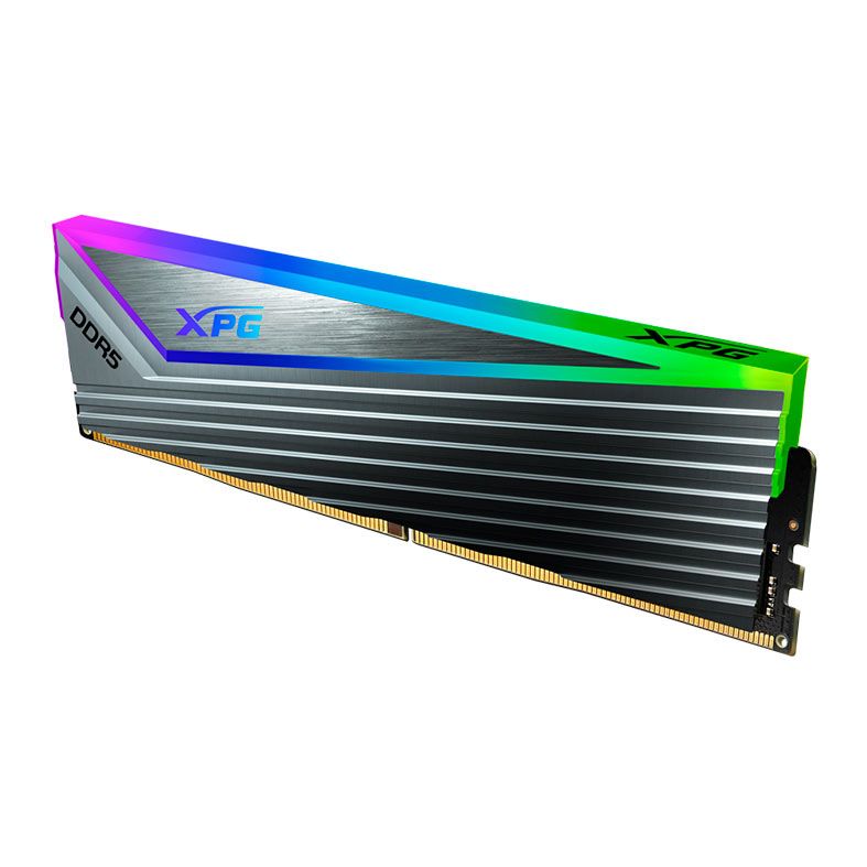 Memoria Adata XPG Caster RGB, 32GB (2x16GB), DDR5, 6400MHz, C40, Cinza, AX5U6400C4016G-DCCARGY