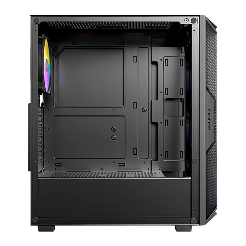 Gabinete Gamer Antec AX61 Elite, RGB, Mid-Tower, Lateral de Vidro, Com 4 Fans, Preto, AX61-ELITE