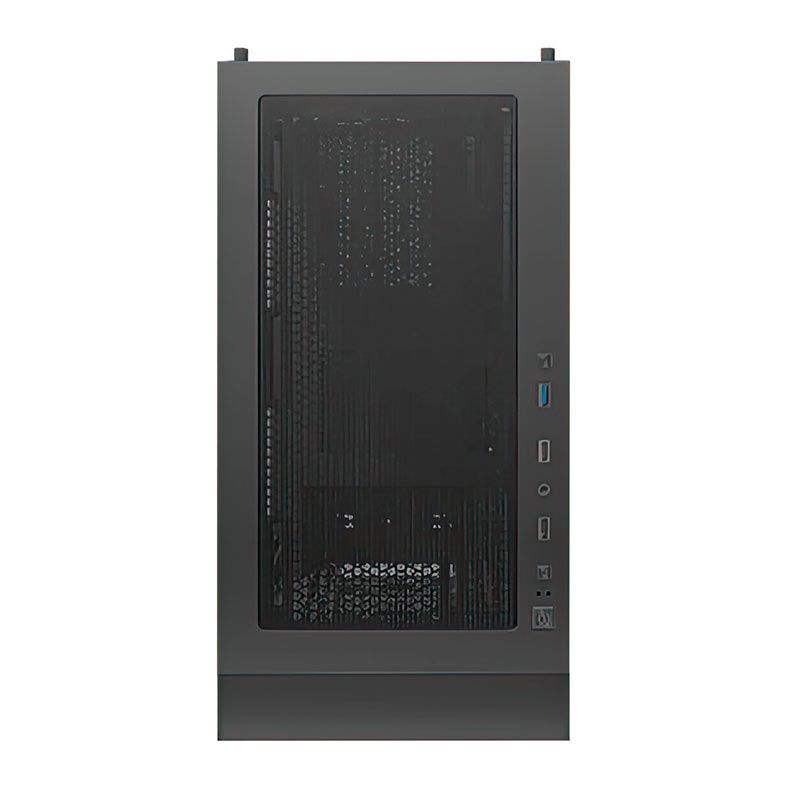 Gabinete Gamer Antec AX81 Elite, RGB, Mid-Tower, Lateral de Vidro, Com 4 Fans, Preto, AX81-ELITE-BK