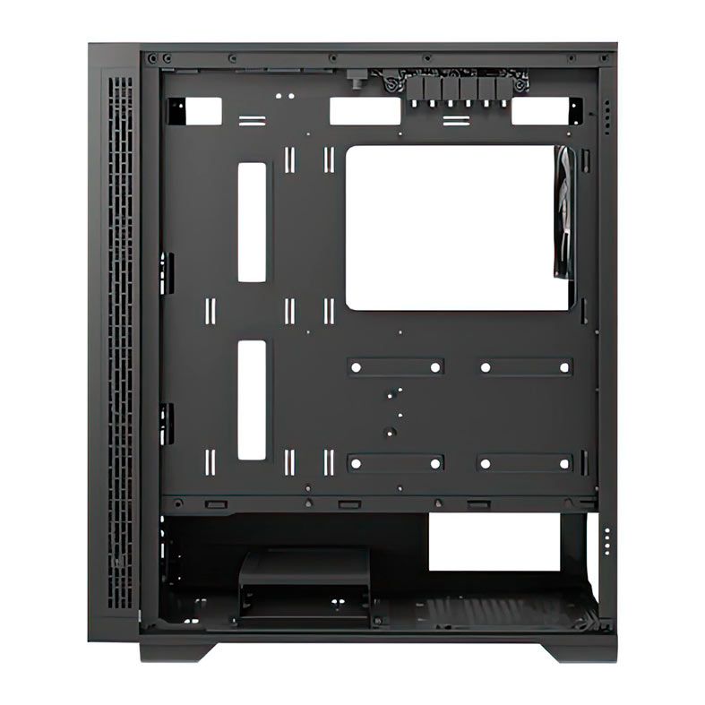 Gabinete Gamer Antec AX81 Elite, RGB, Mid-Tower, Lateral de Vidro, Com 4 Fans, Preto, AX81-ELITE-BK