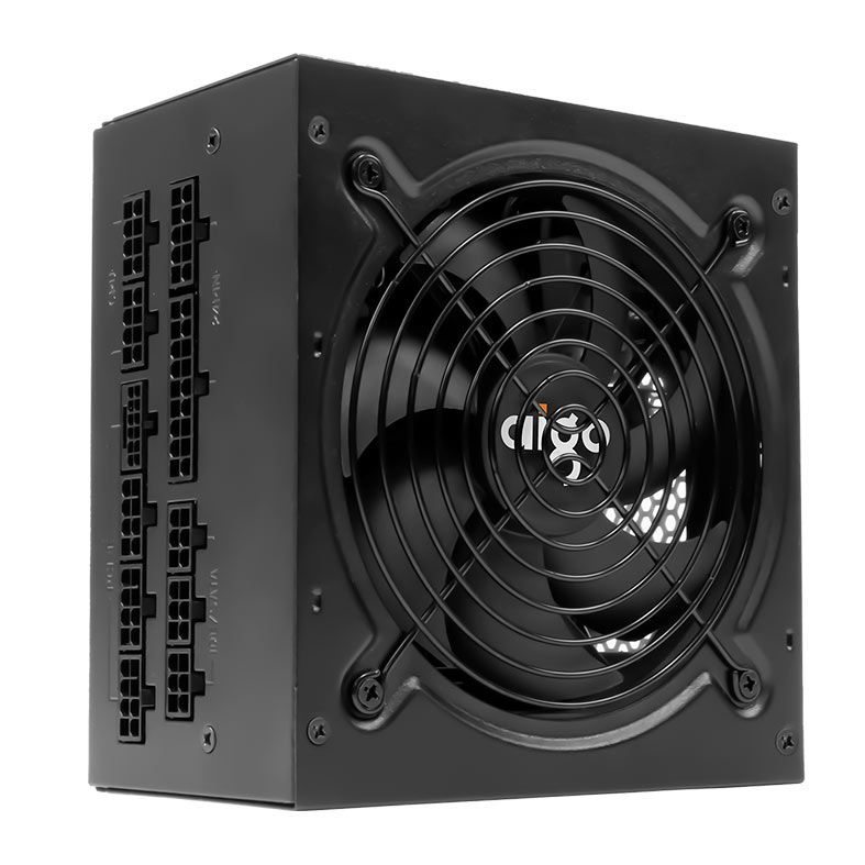 Fonte Aigo AX850T, 850W, Full-Modular, 80 Plus Gold, Preto, AX850TBK