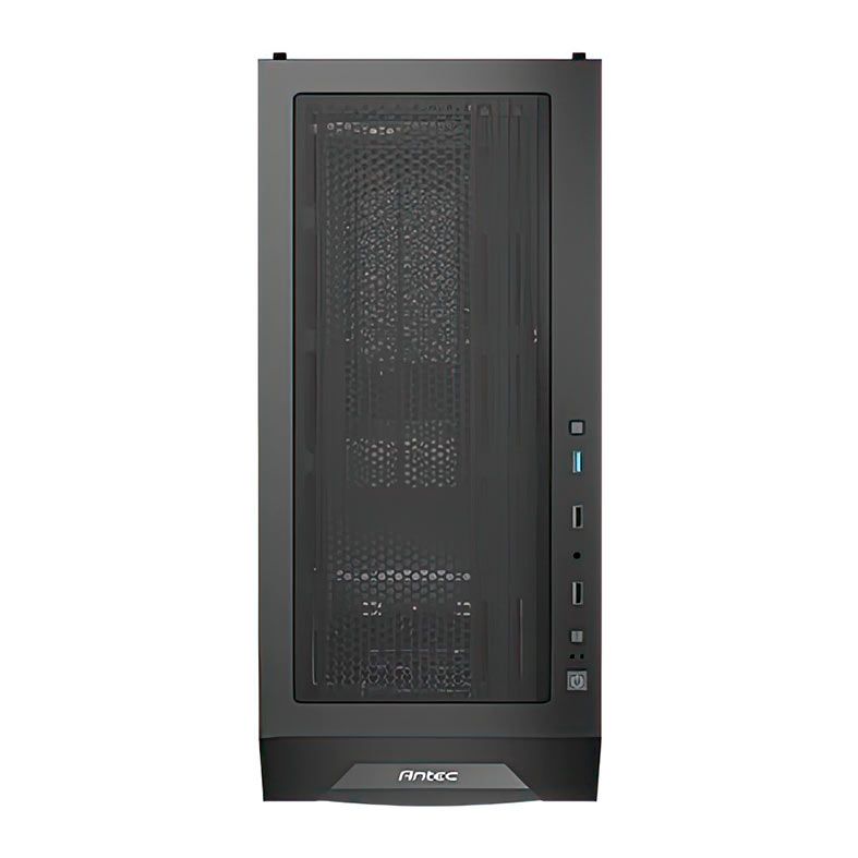 Gabinete Gamer Antec AX90, RGB, Mid-Tower, Lateral de Vidro, Com 4 Fans, Preto, AX90