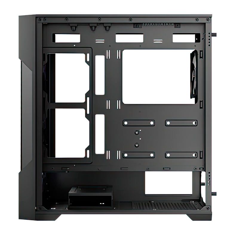 Gabinete Gamer Antec AX90, RGB, Mid-Tower, Lateral de Vidro, Com 4 Fans, Preto, AX90