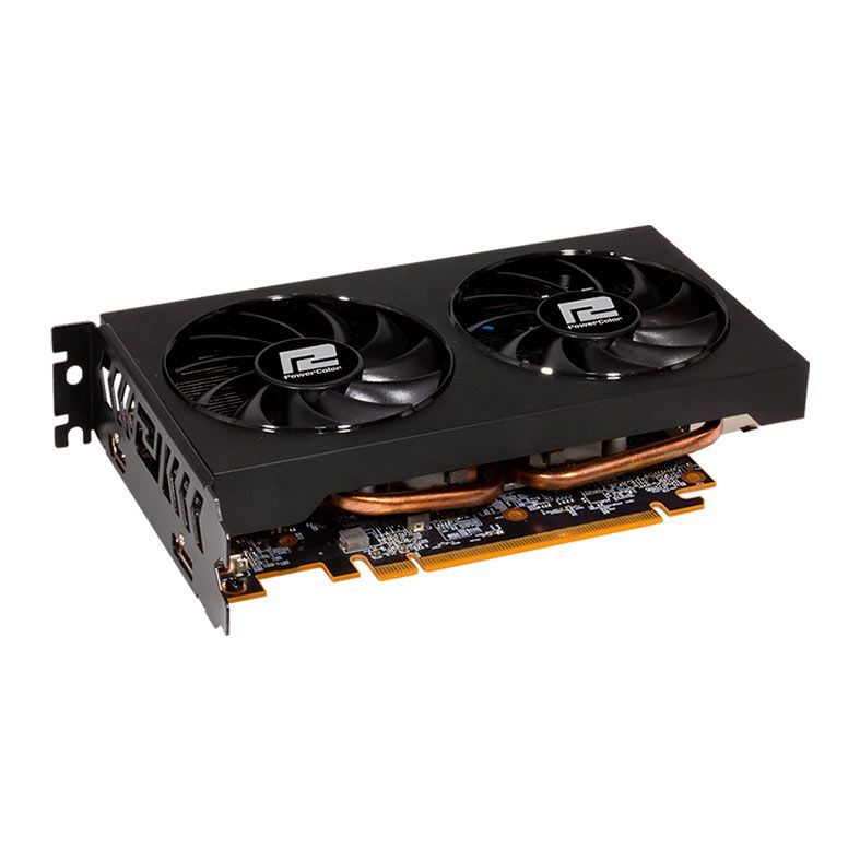 Placa de Video PowerColor Radeon RX 6500 XT  Fighter OC, 4GB, GDDR6, 64-bit, AXRX-6500XT-4GBD6-DH/OC